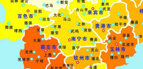 廣西有多少個(gè)市？多少個(gè)縣級市？多少個(gè)地級市？哪個(gè)最富裕？哪個(gè)發(fā)展最快？